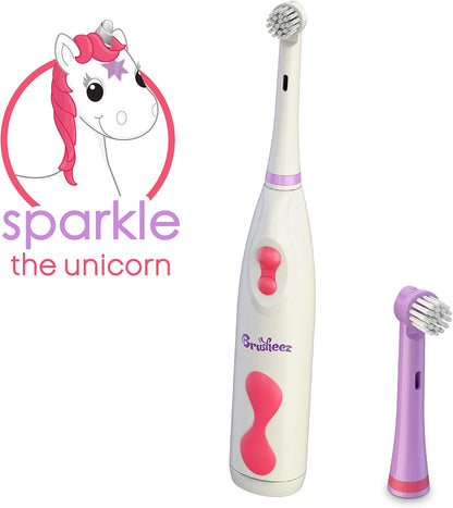 Electronic Toothbrush Replacement Brush Heads 2 Pack (Sparkle the Unicorn)