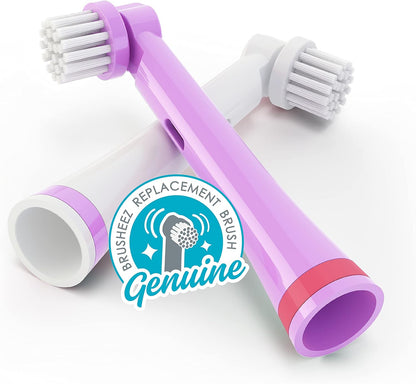 Electronic Toothbrush Replacement Brush Heads 2 Pack (Sparkle the Unicorn)