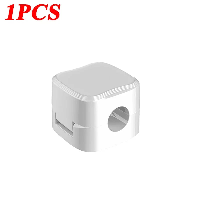 Magnetic Cable Clip Winder Holder Adhesive Wire Keeper Cord Cable Organizer Usb Charging Line Winder for Office Desktop Home