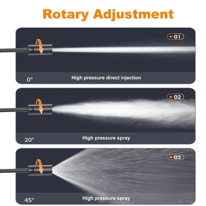 60Bar Electric Cordless High Pressure Car Wash Gun Washer Supplies Foam Generator Spray Cleaner Car Wash Cleaning Machine